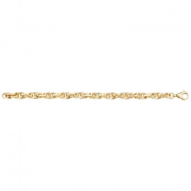 9ct Yellow Gold Ladies Bracelet BR570