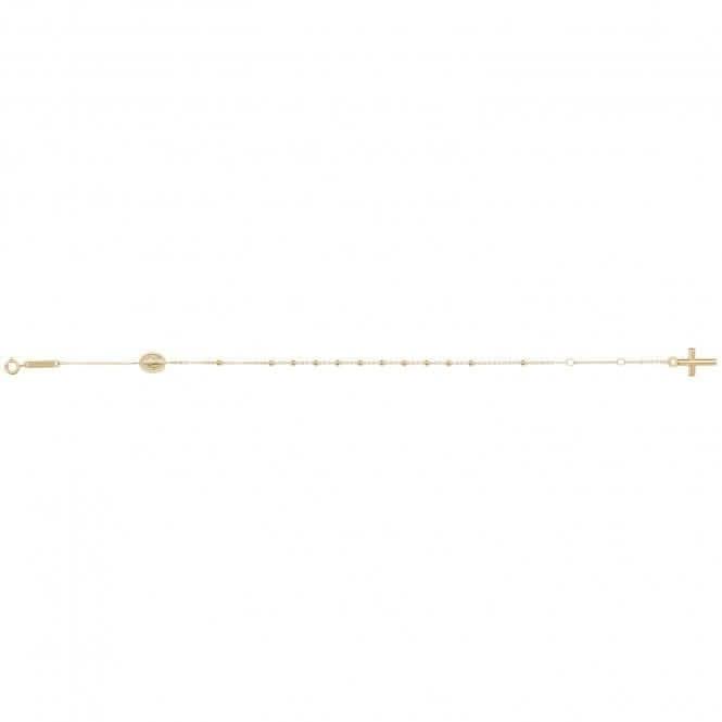 9ct Yellow Gold Rosary Bracelet BR071