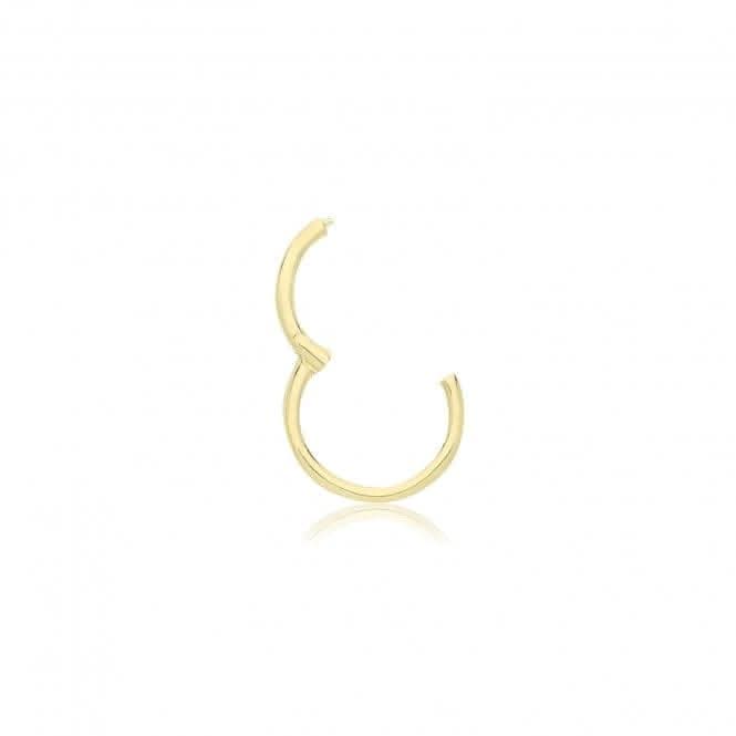 9ct  Yellow  Gold  Plain  Septum  Piercing  ES2053