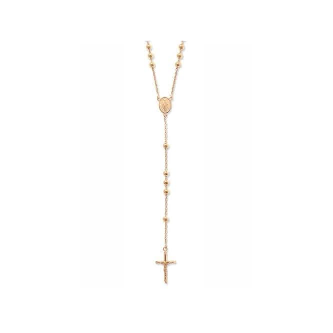 9ct Yellow Gold Rosary Necklet NK105Acotis Gold JewelleryNK105