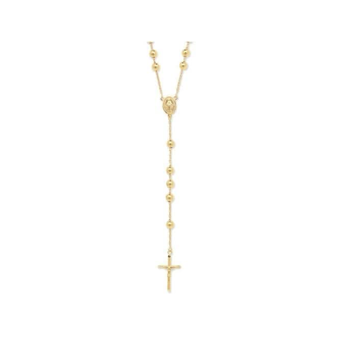 9ct Yellow Gold Rosary Necklet NK108