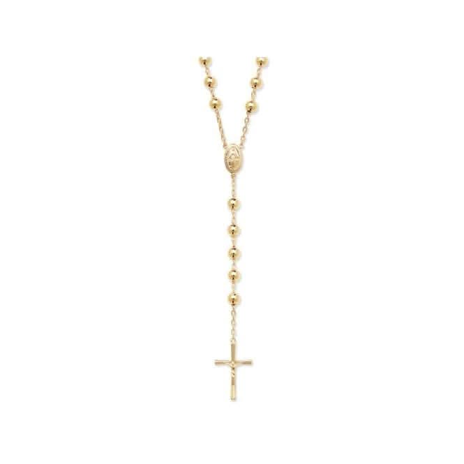 9ct Yellow Gold Rosary Necklet NK110