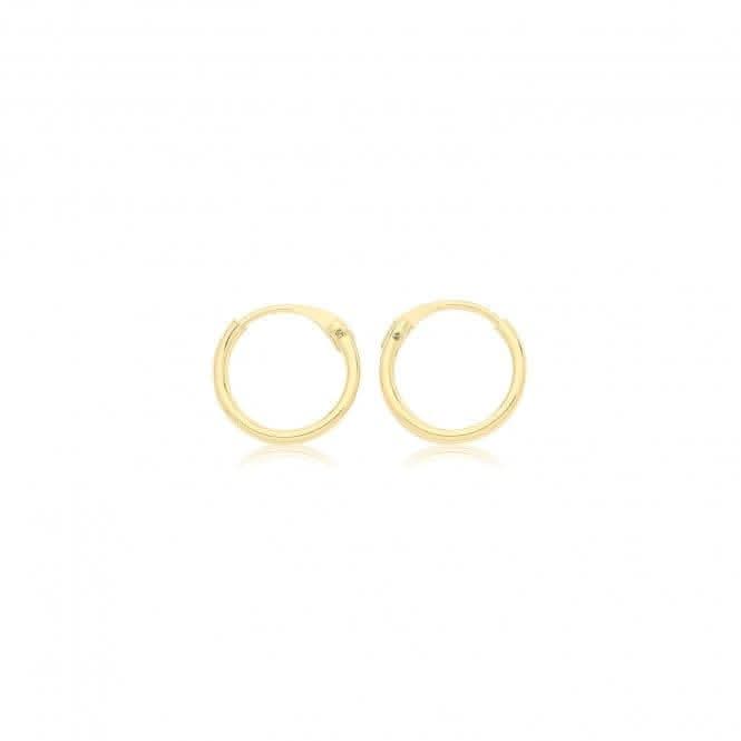 9CT Yellow Gold Sleepers ES155