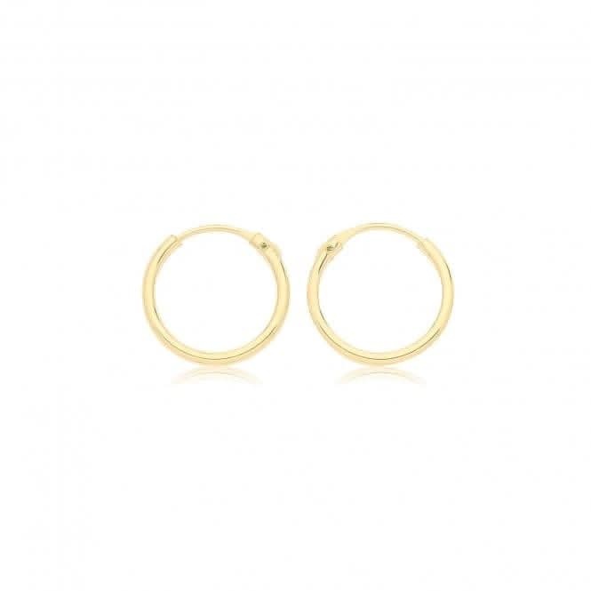 9CT Yellow Gold Sleepers ES155