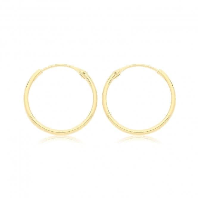 9ct Yellow Gold Sleepers ES156Acotis Gold JewelleryES156 - 12