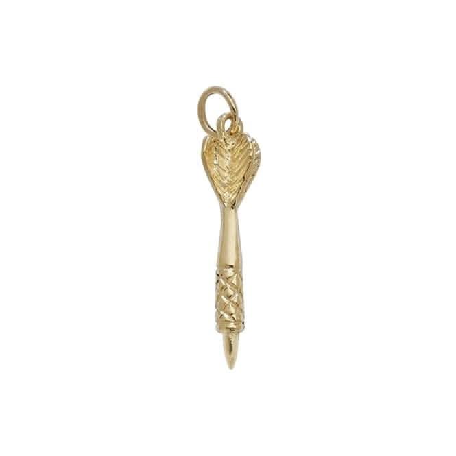 9ct Yellow Gold Small Dart Pendant PN478