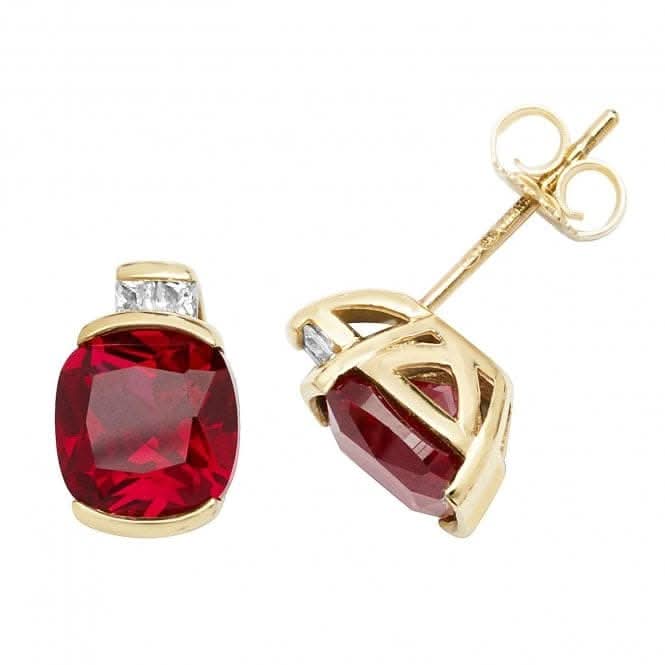 9ct Yellow Gold Stud Earrings ES1200RAcotis Gold JewelleryES1200R