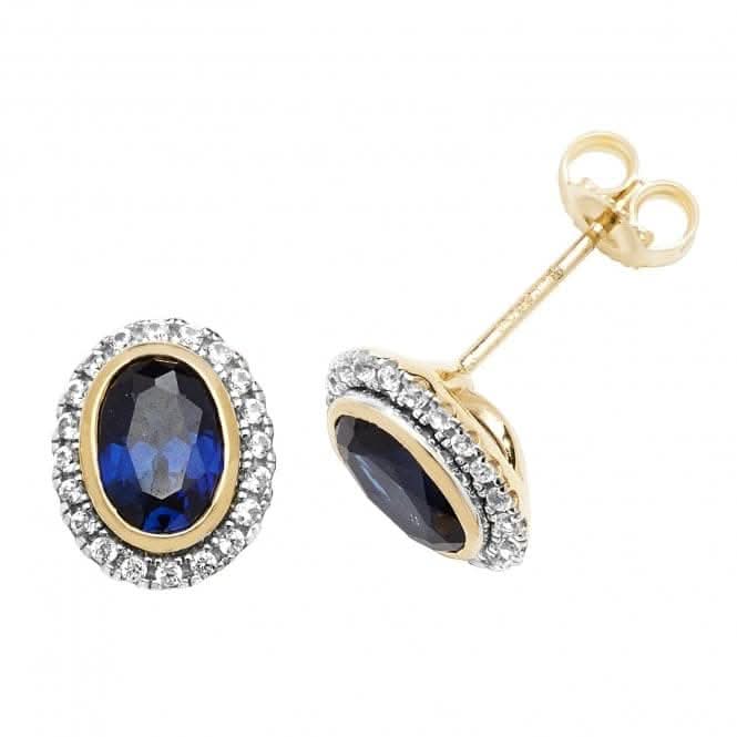 9ct Yellow Gold Stud Earrings ES1202SAcotis Gold JewelleryES1202S
