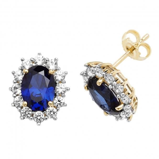 9ct Yellow Gold Stud Earrings ES1204SAcotis Gold JewelleryES1204S