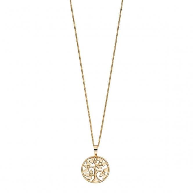 9CT Yellow Gold Tree Of Life Pendant GP2111