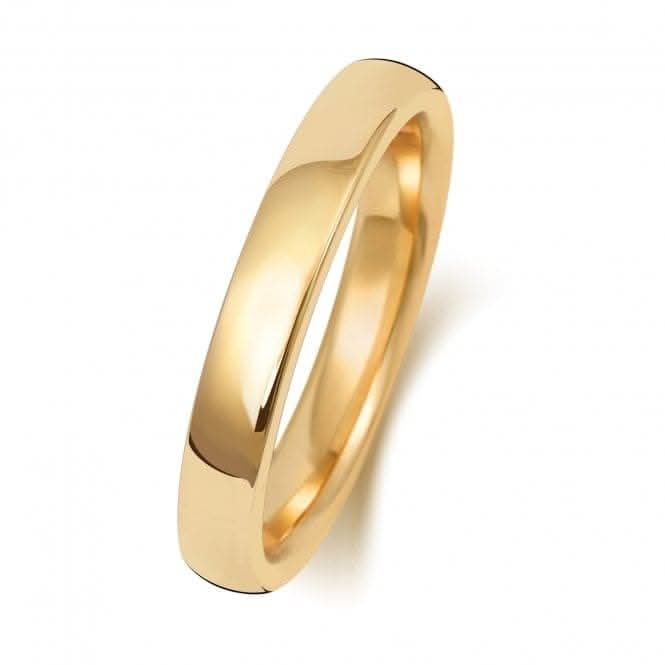 Wedding Band 9K Soft Court 3 mm-1.7 Wedding  Ring W133H