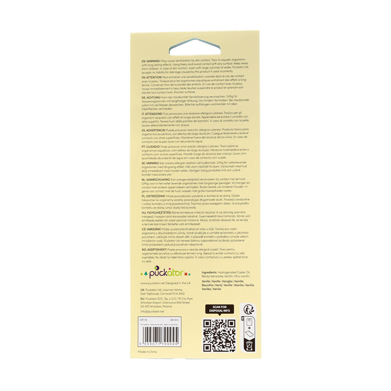 Vanilla Foodiemals Boba the Bubble Tea Air Freshener AIRF159