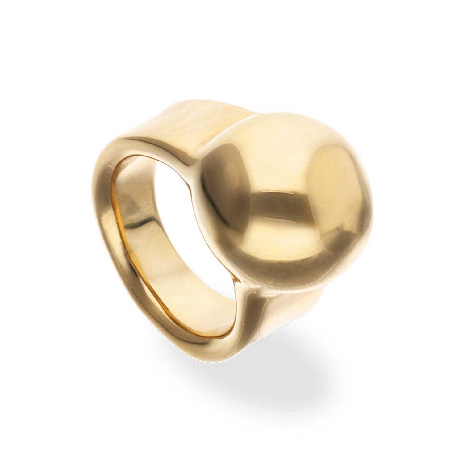 18K Gold Alloy The Shape Of A Ball Ring ANI0869ORO000