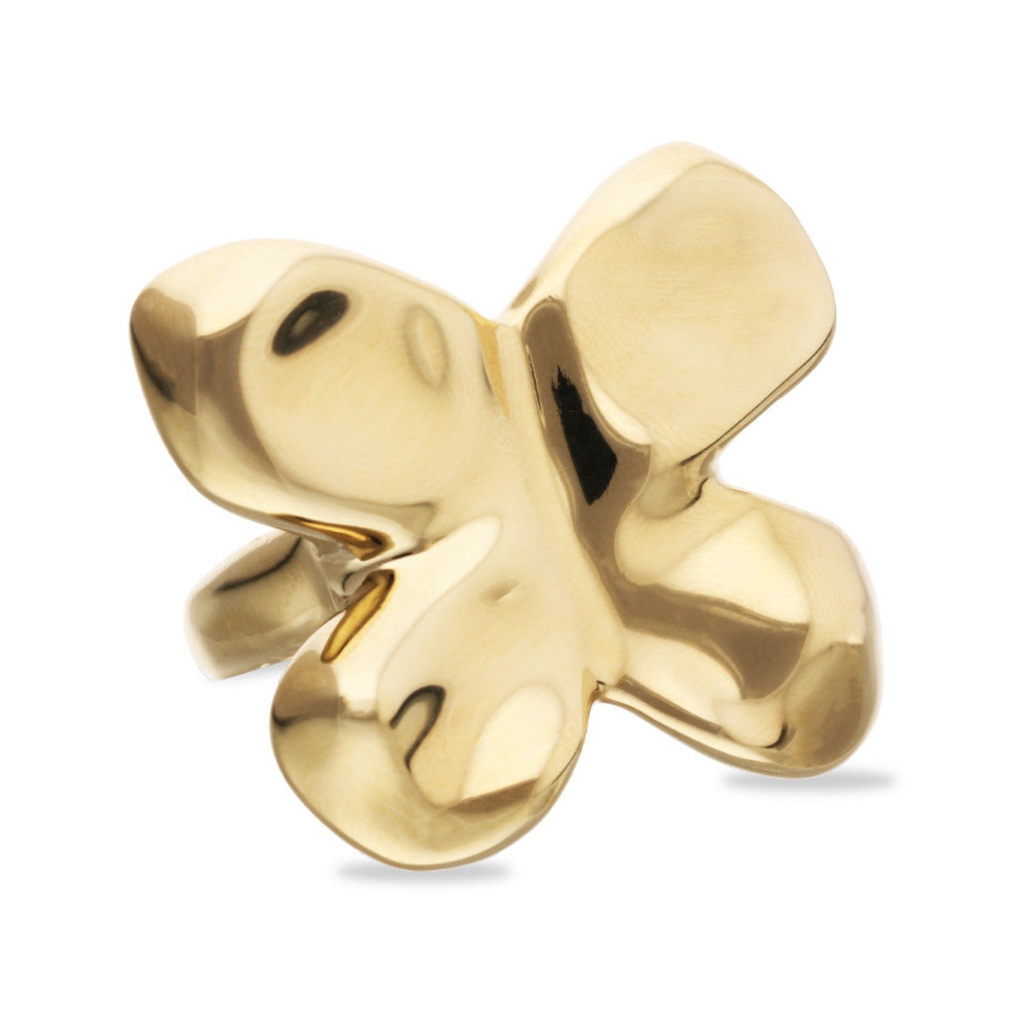 18K Gold Alloy The Shape Of A Butterfly Ring ANI0870ORO000