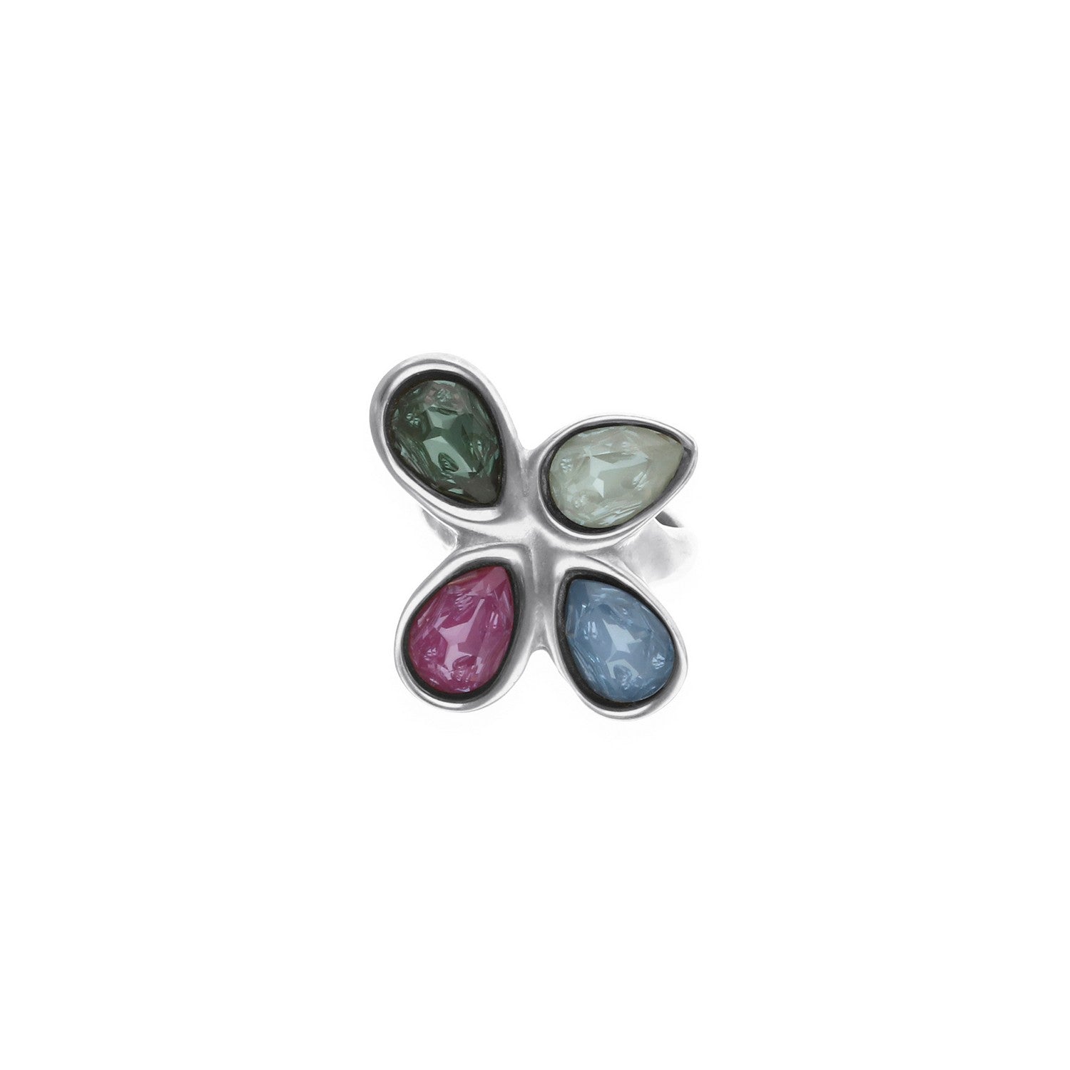 UNOde50 Presagio Silver Plated Ring ANI0877MCLMTL