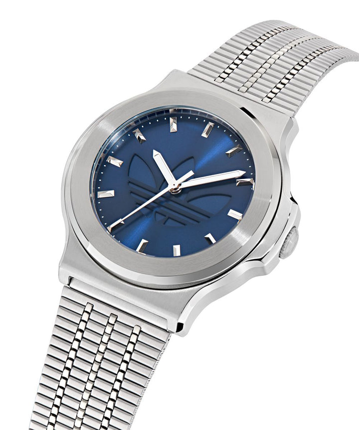 Adidas Unisex Blue Dial SST Bracelet Watch AOFH25505