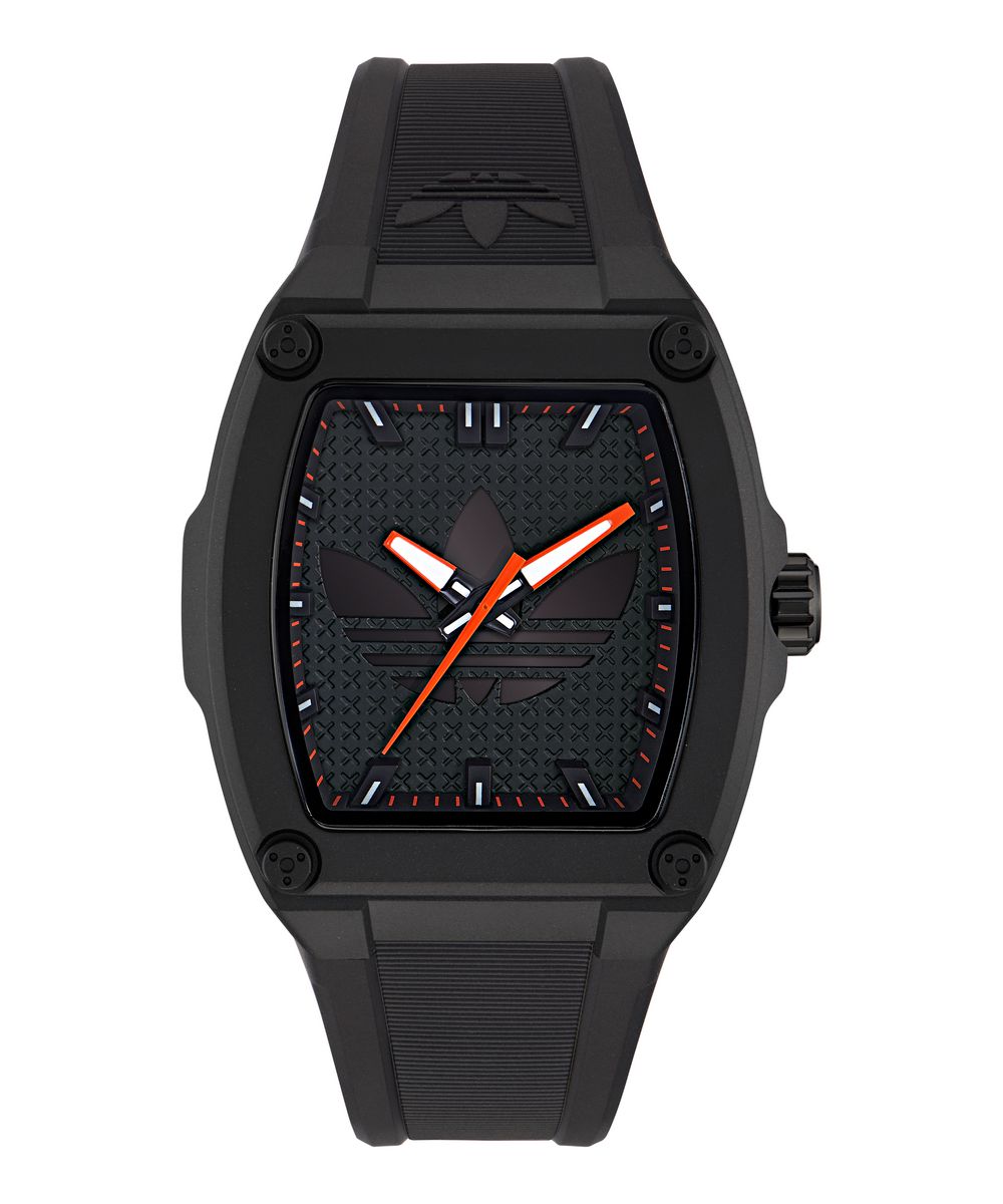 Adidas Unisex Black Resin Strap Watch AOFH25509