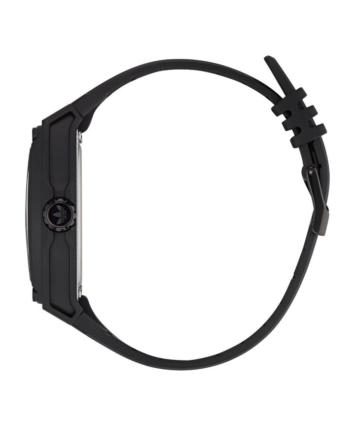 Adidas Unisex Black Resin Strap Watch AOFH25509