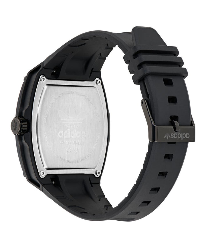 Adidas Unisex Black Resin Strap Watch AOFH25509