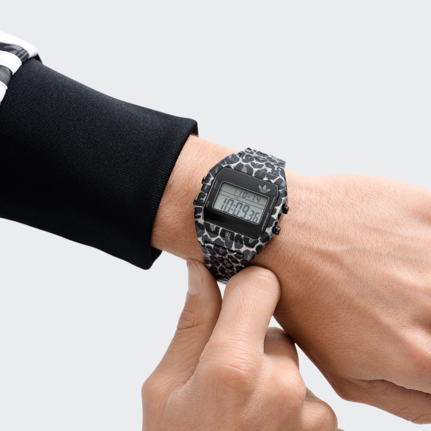 Adidas Unisex Digital Two Tone Watch AOST26032