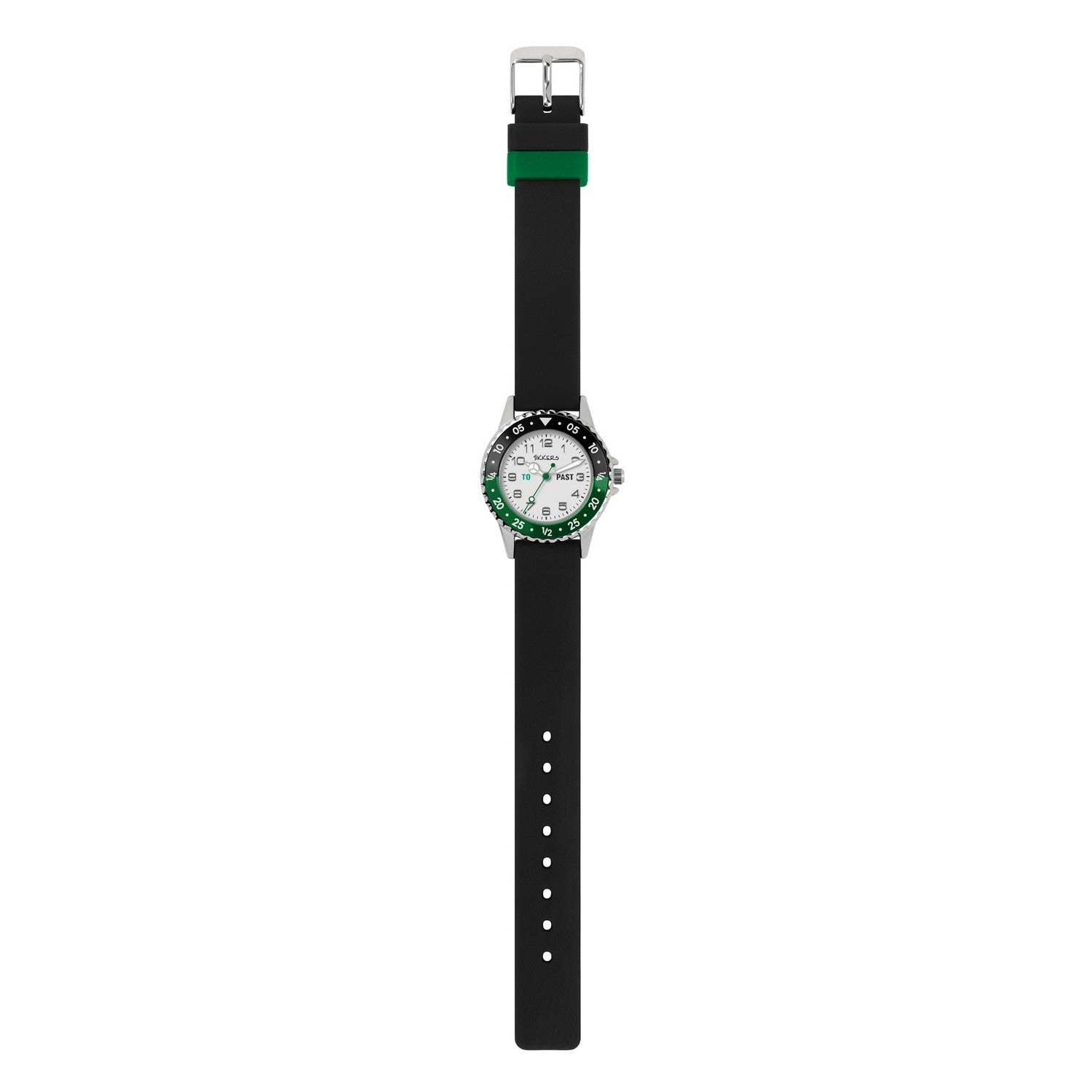 Tikkers Black Silicon Strap ATK1095