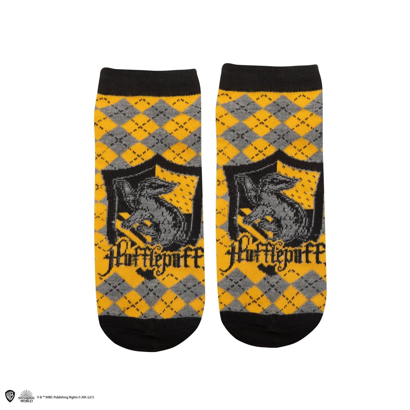Harry Potter Set Of 3 Hufflepuff Ankle Socks CR1634