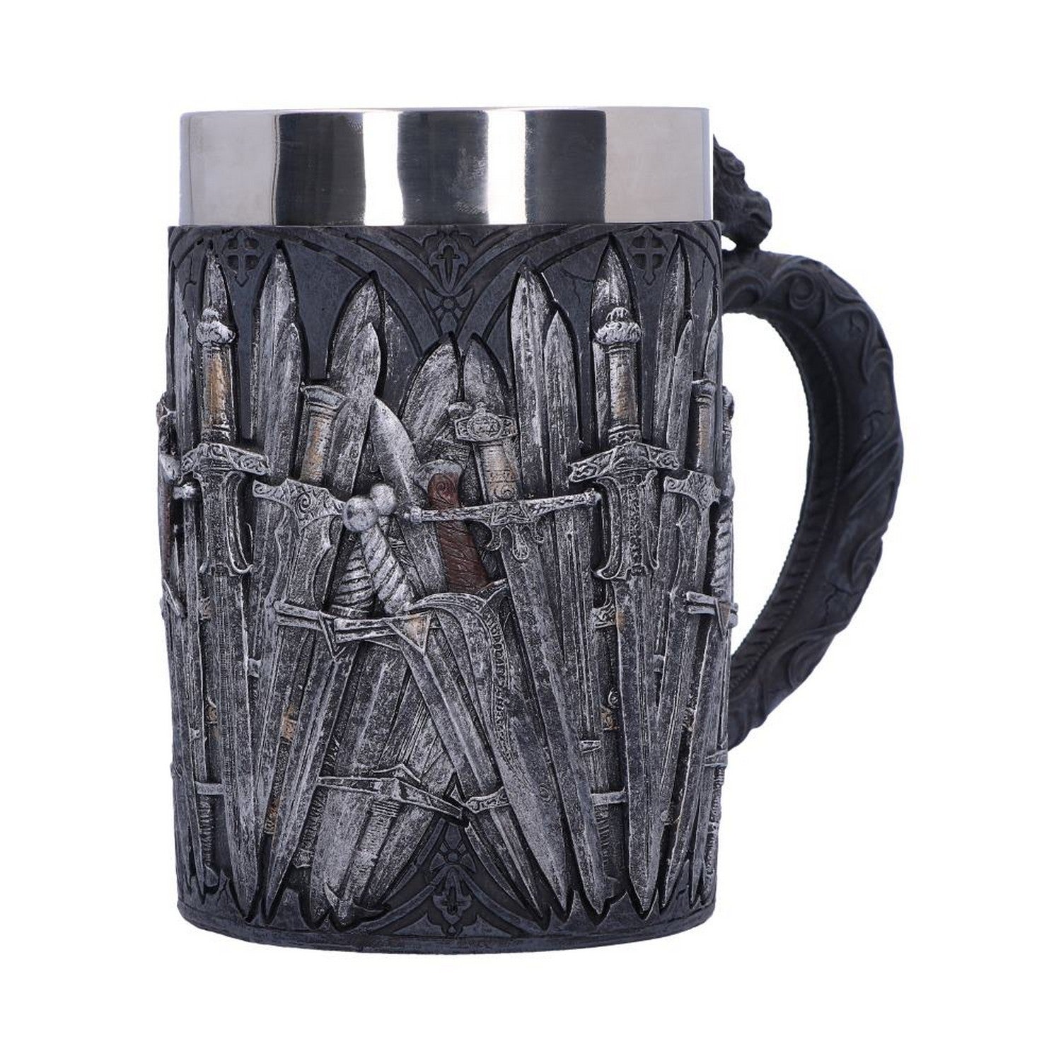Medieval Sword Dragon Tankard Gothic Fantasy Mug B1940F6