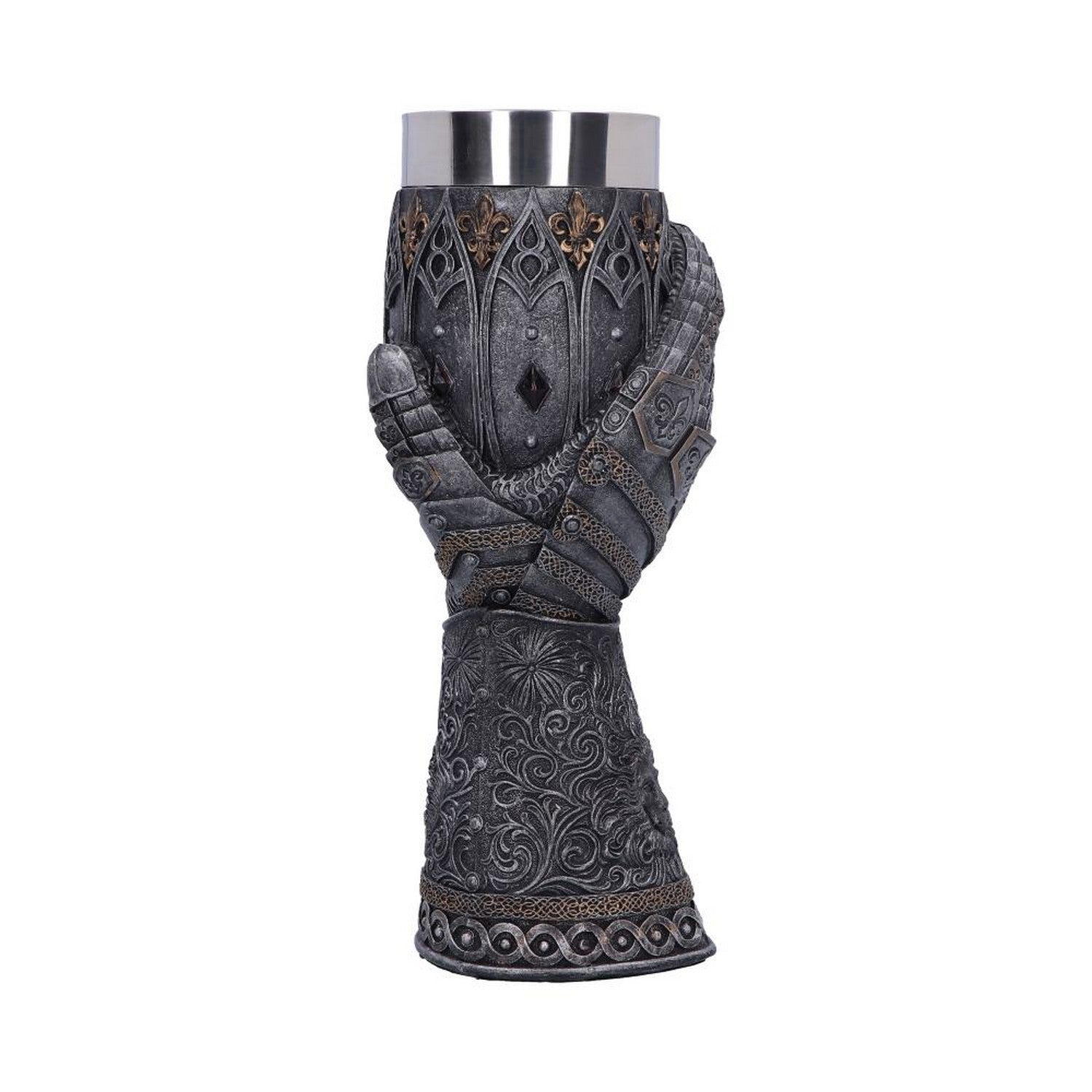 Medieval Lion Heart Gauntlet Armour Goblet B2404G6