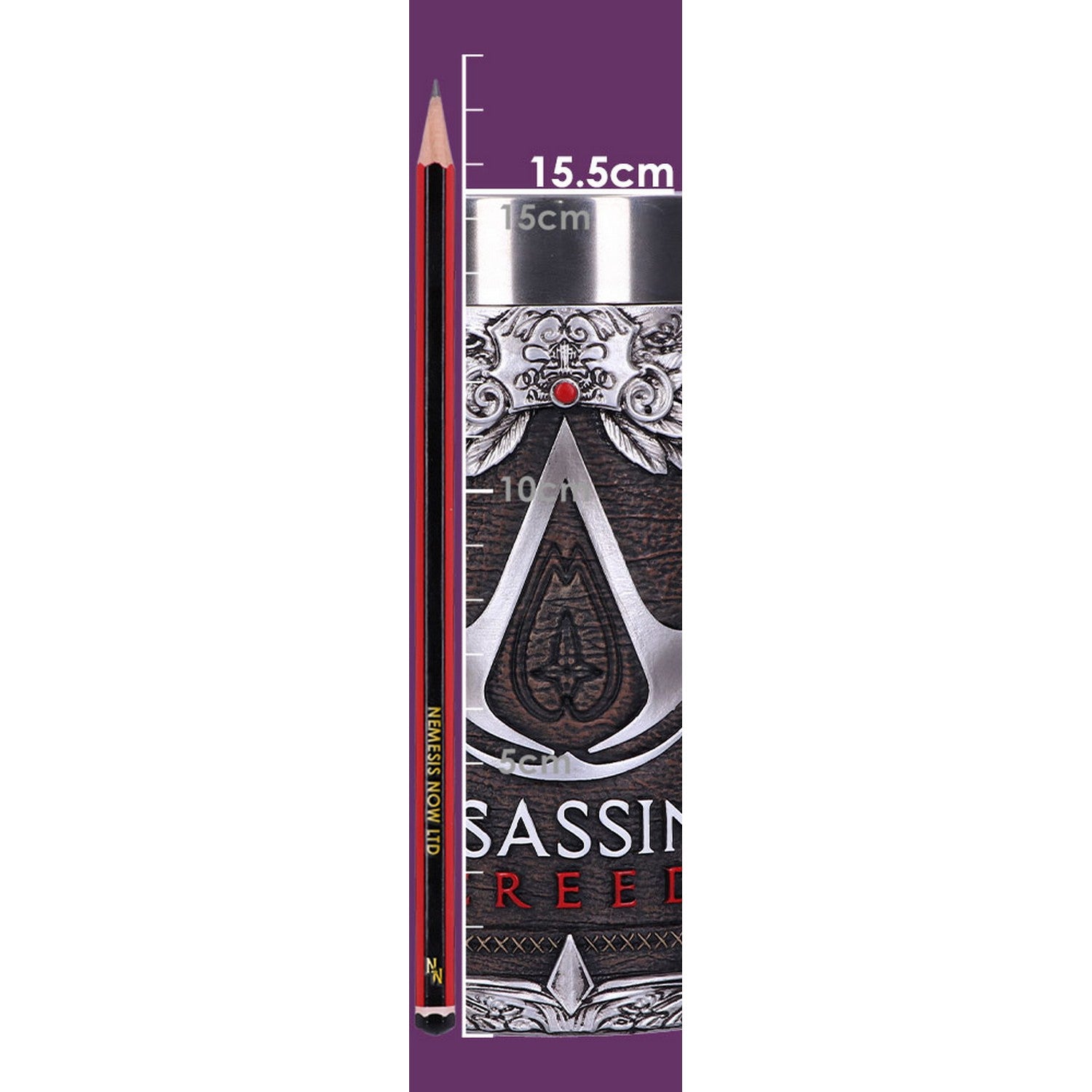 Officially Licensed Assassins Creed Brown Hidden Blade Game Tankard B5347S0
