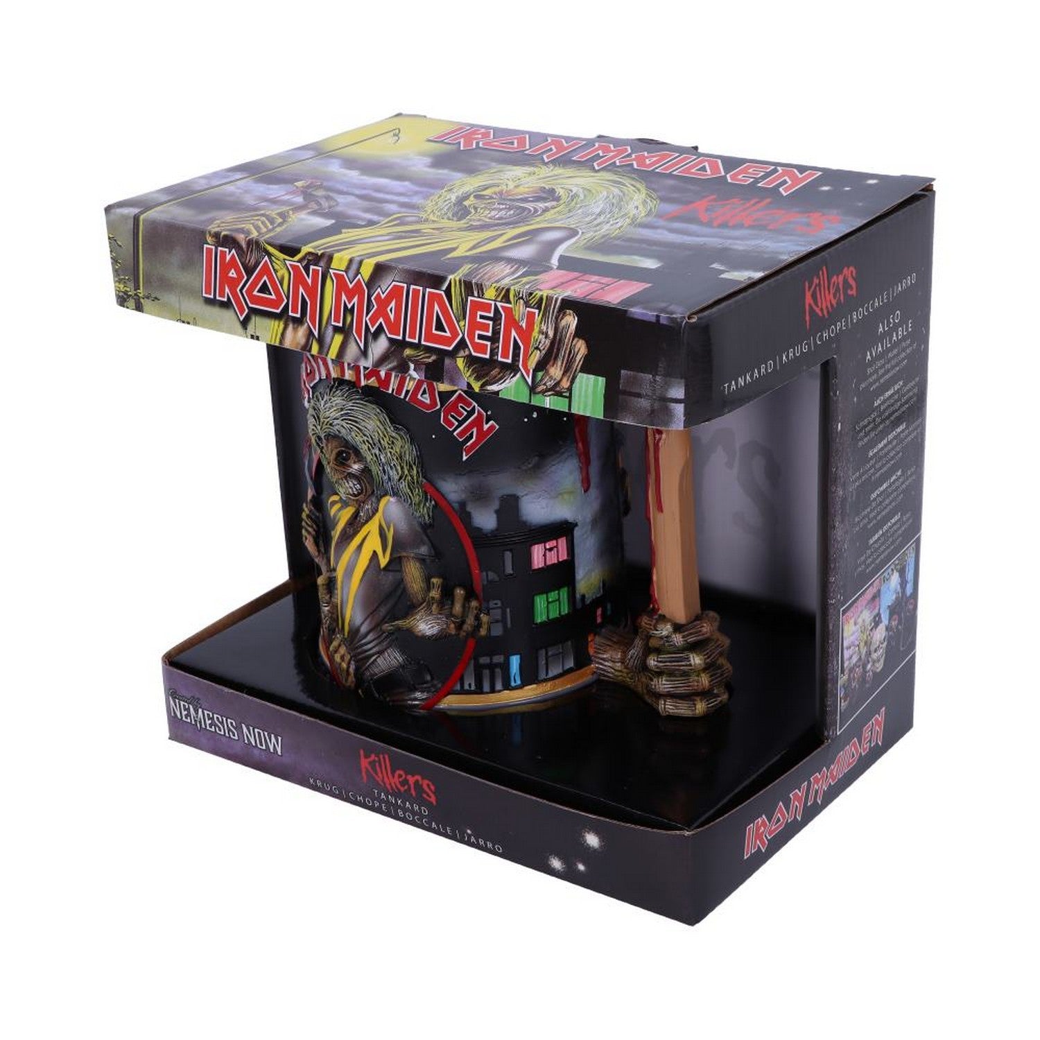 Officially Licensed Iron Maiden The Killers Eddie Album Tankard B5369S0
