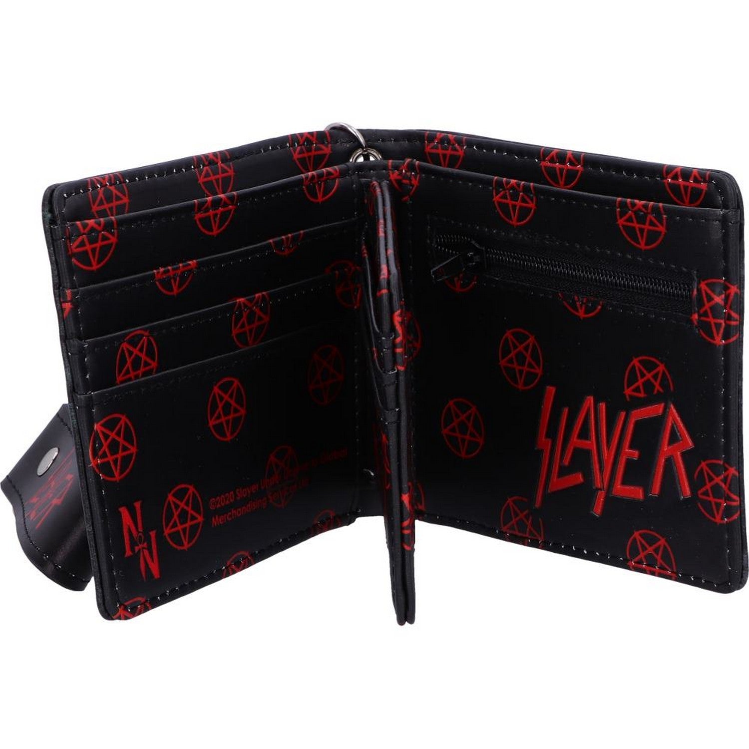 Officially Licensed Slayer Eagle Logo Embossed Wallet Purse B5523T1