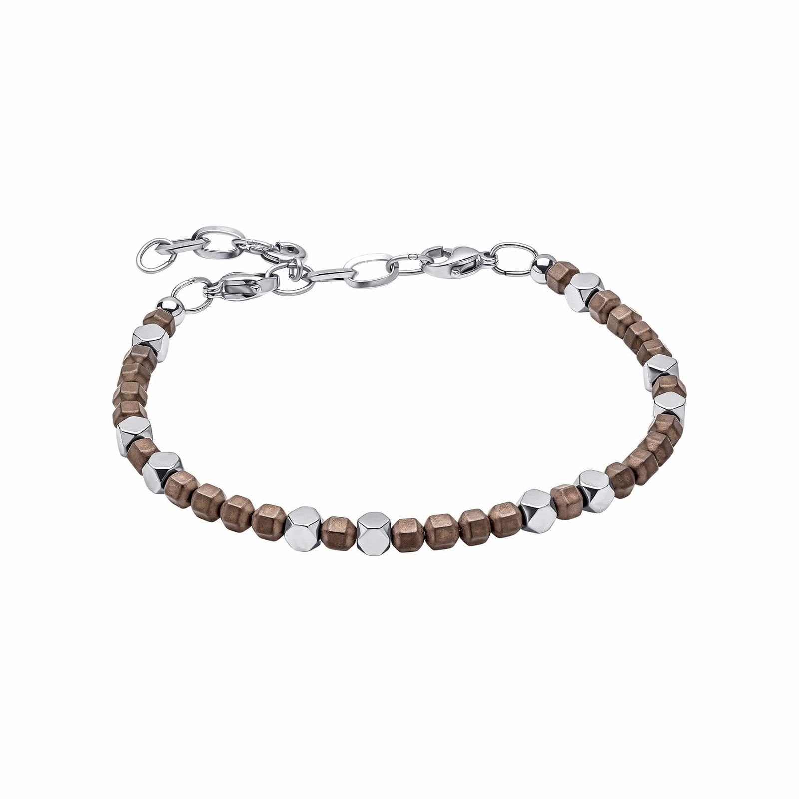 Hematite Brown Matte Bead Adjustable 18-23cm Bracelet B5566Y