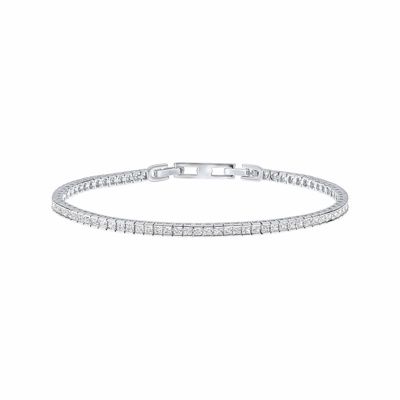 Diamonfire Square Cubic Zirconia Tennis Bracelet B5579