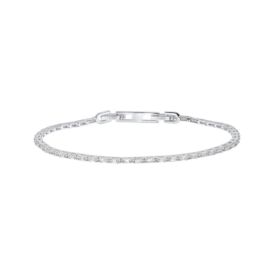 Diamonfire Fine Baguette Cubic Zirconia Tennis Bracelet B5582