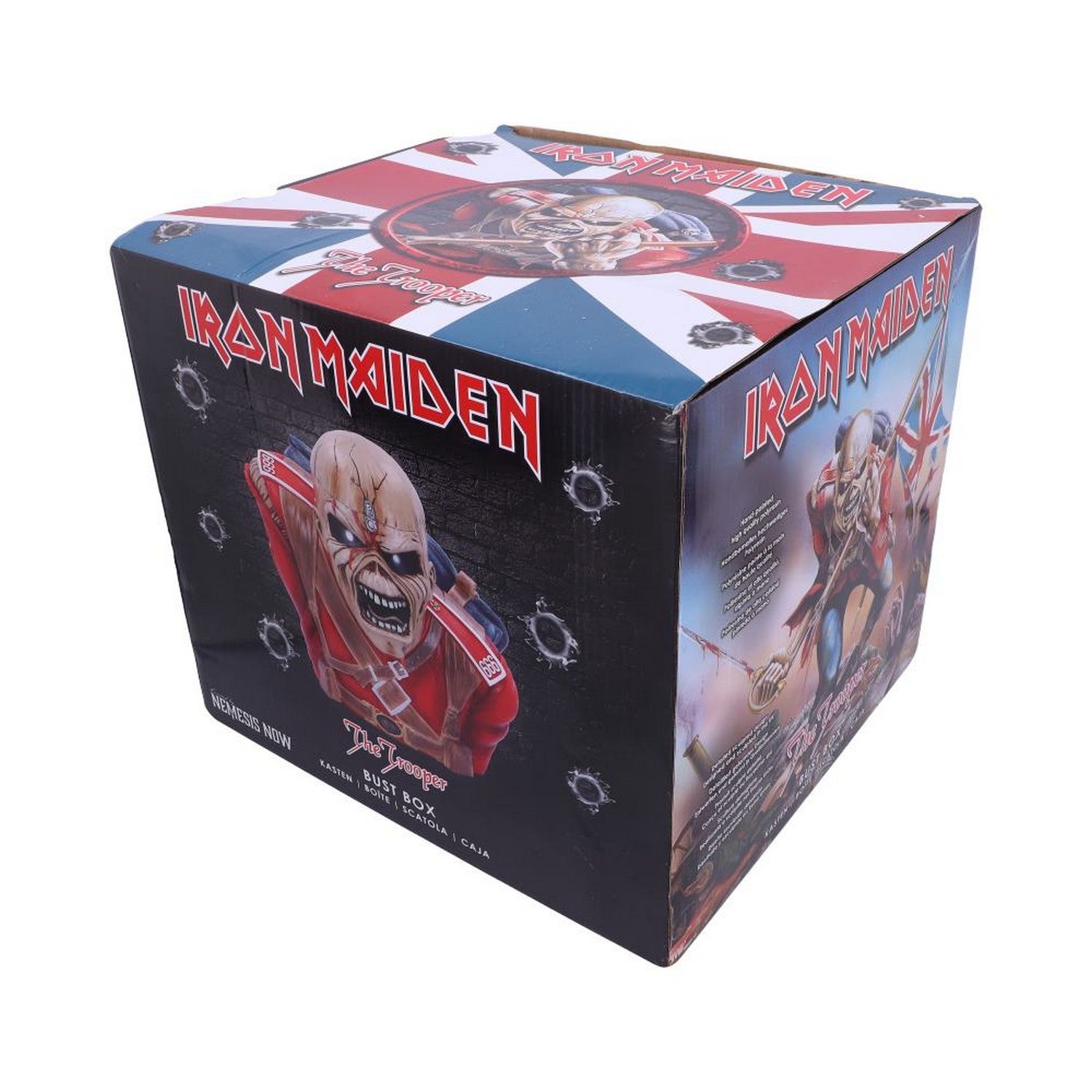 Iron Maiden Officially Licensed The Trooper Bust Box 26.5cm B5808U1