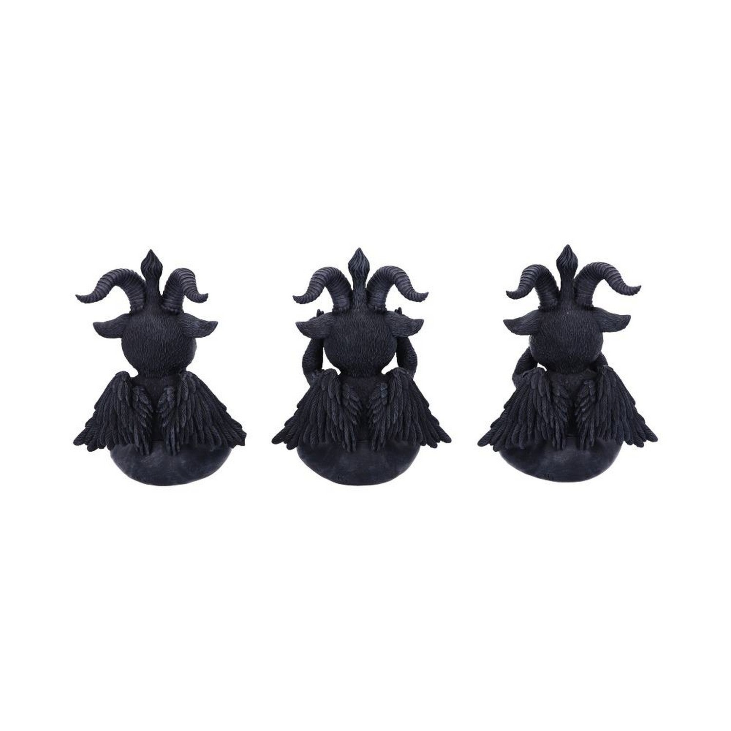 Three Wise Baphaboo Figurines 13.4cm B5852U1