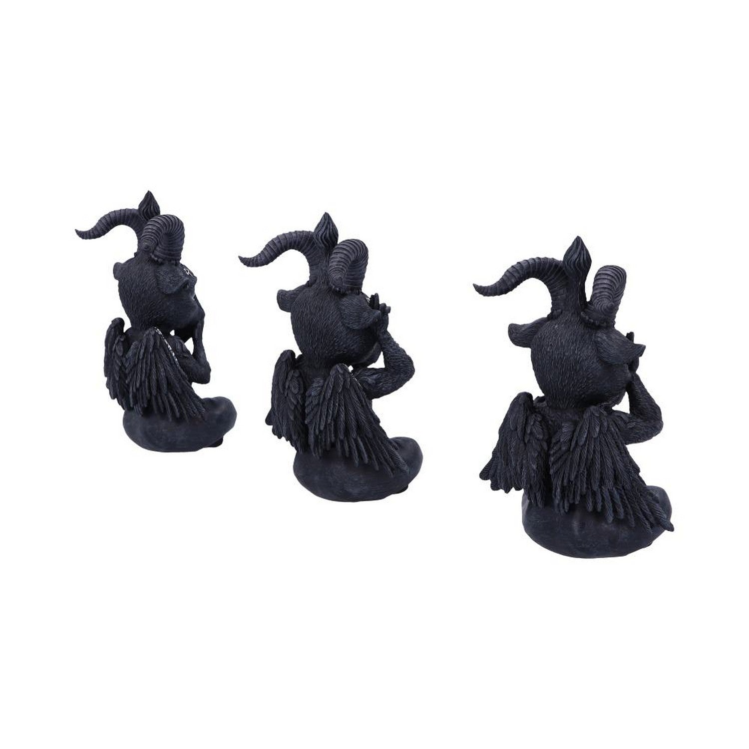 Three Wise Baphaboo Figurines 13.4cm B5852U1
