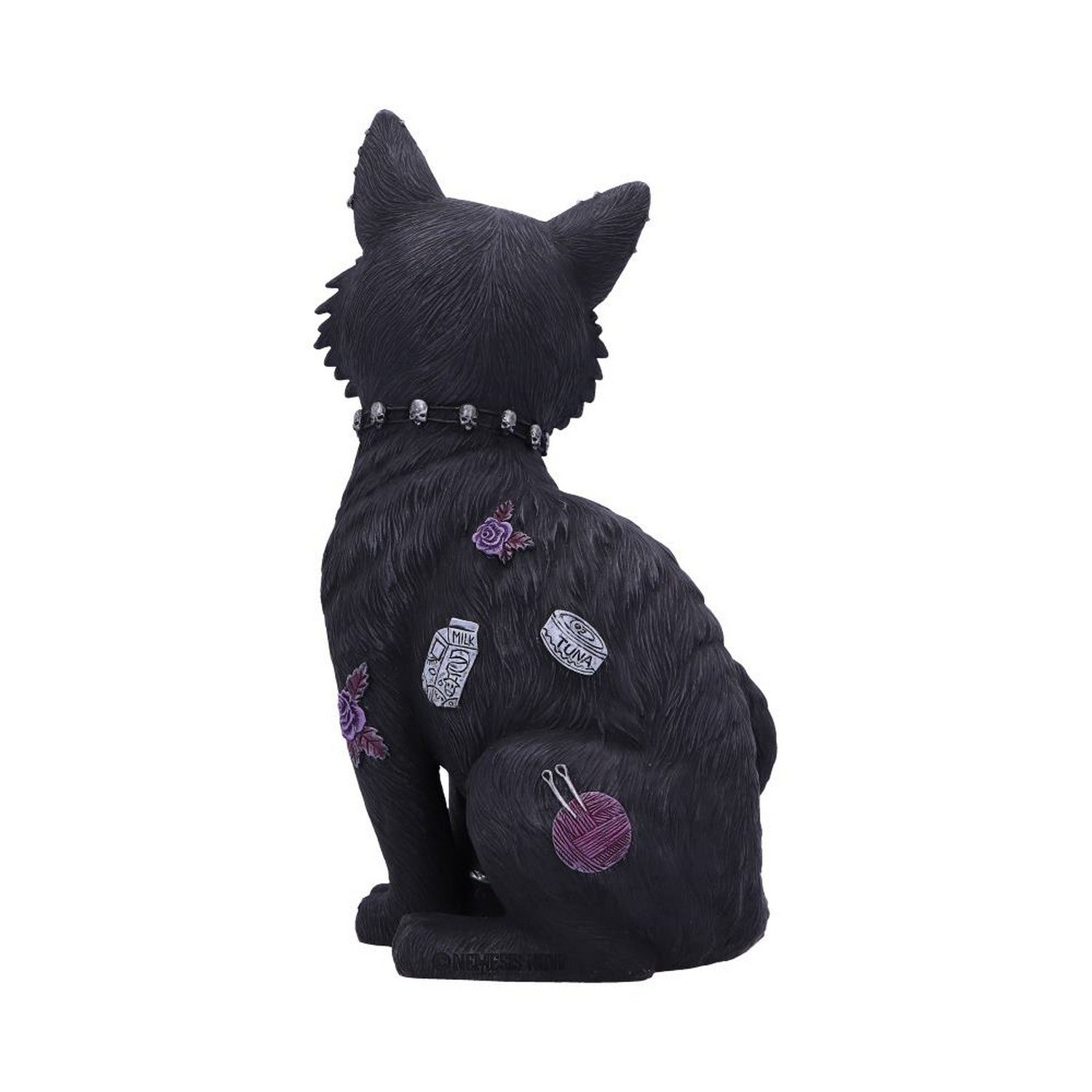 Bad to the Bone Cat Figurine 22cm B5887V2