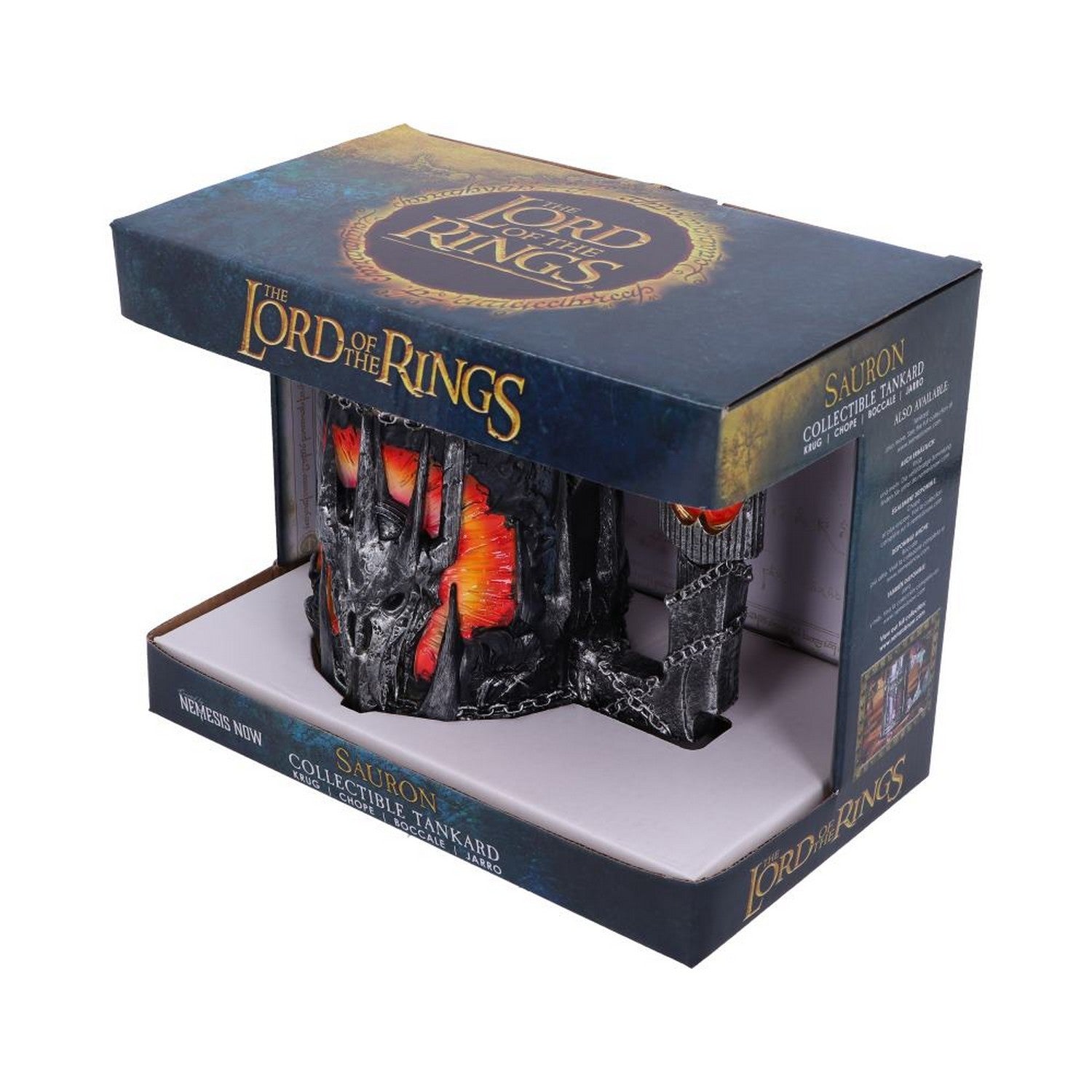 Officially Licensed Lord of the Rings Sauron Tankard 15.5cm B5896V2