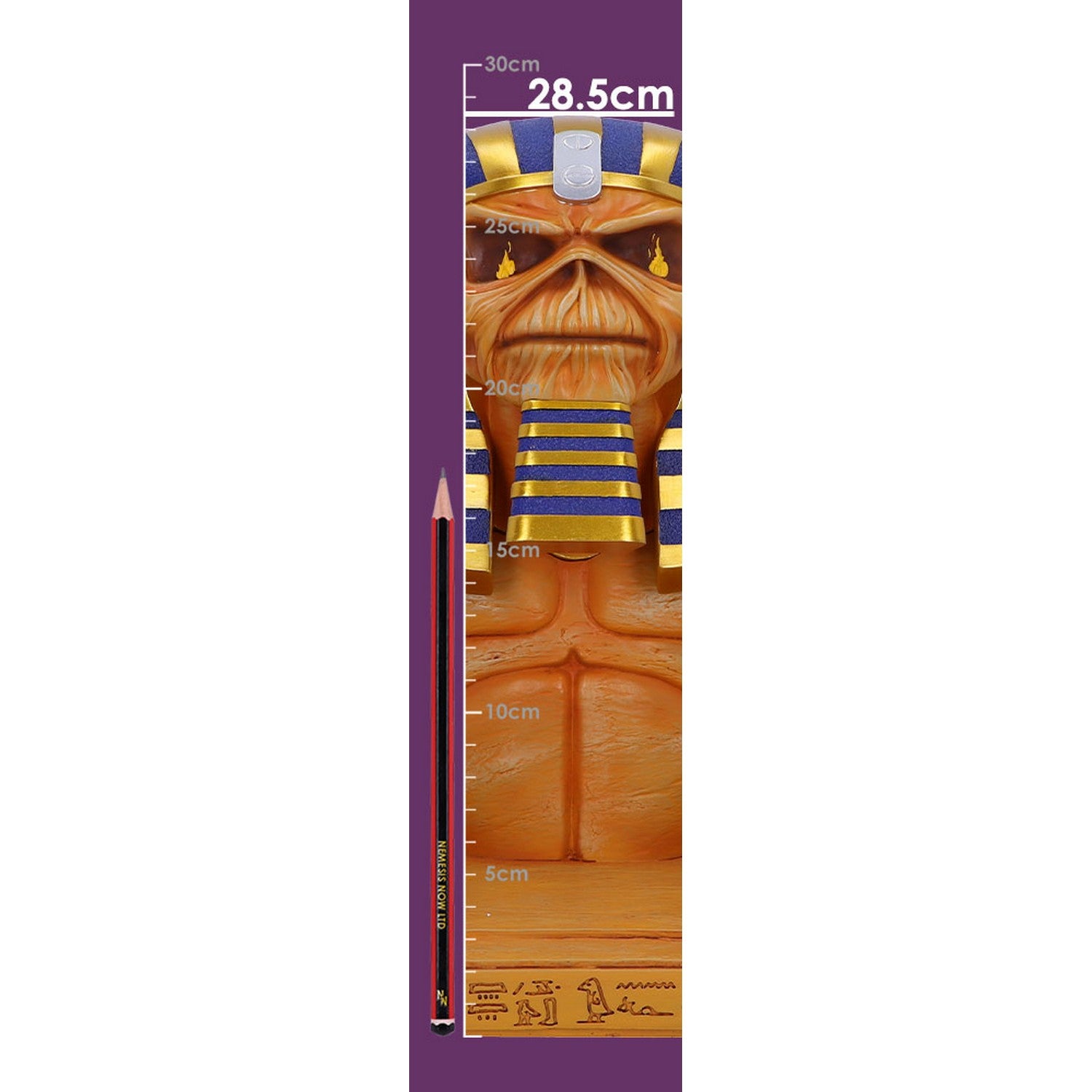 Iron Maiden Powerslave Bust Box 28cm B6204W2