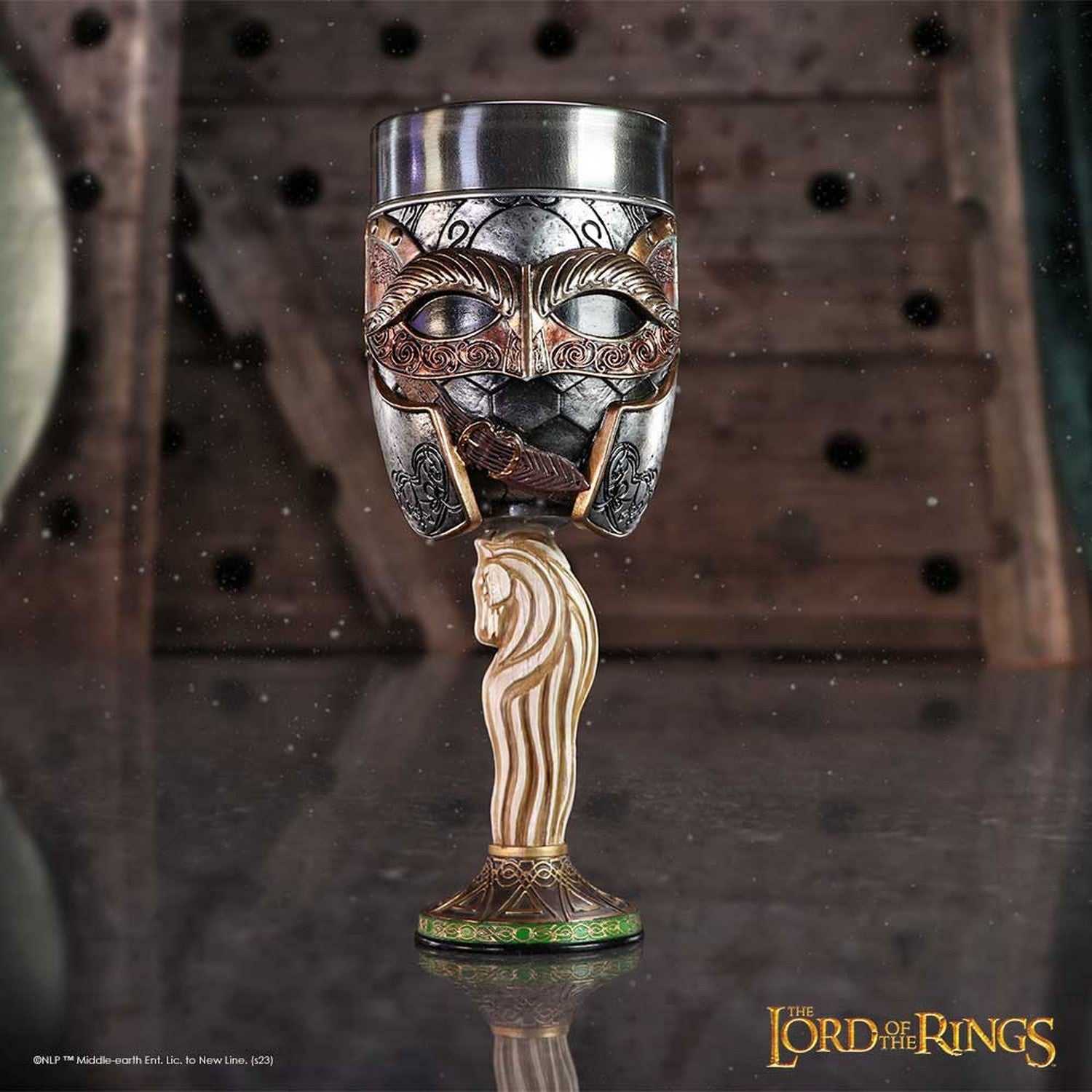 Lord Of The Rings Collectible Rohan Goblet 19.5cm B6458X3