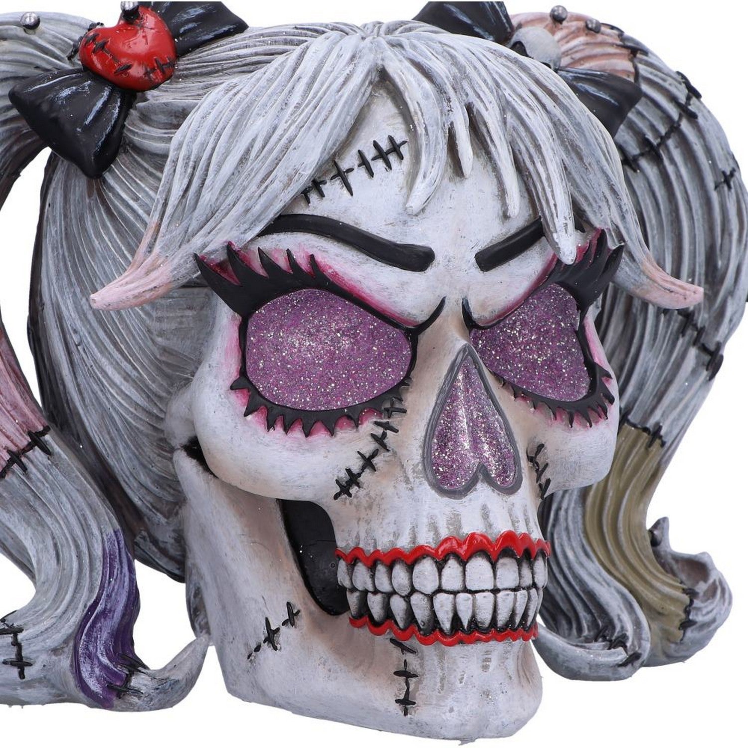 Drop Dead Gorgeous - Pins and Needles Franken-doll Skull B6595B24