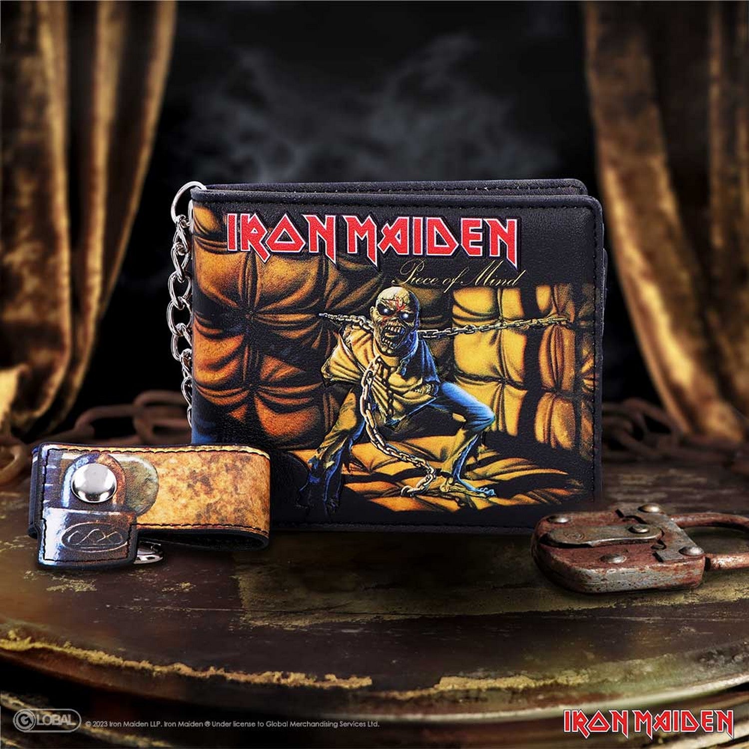 Iron Maiden Piece of Mind Artwork Wallet B6606B24