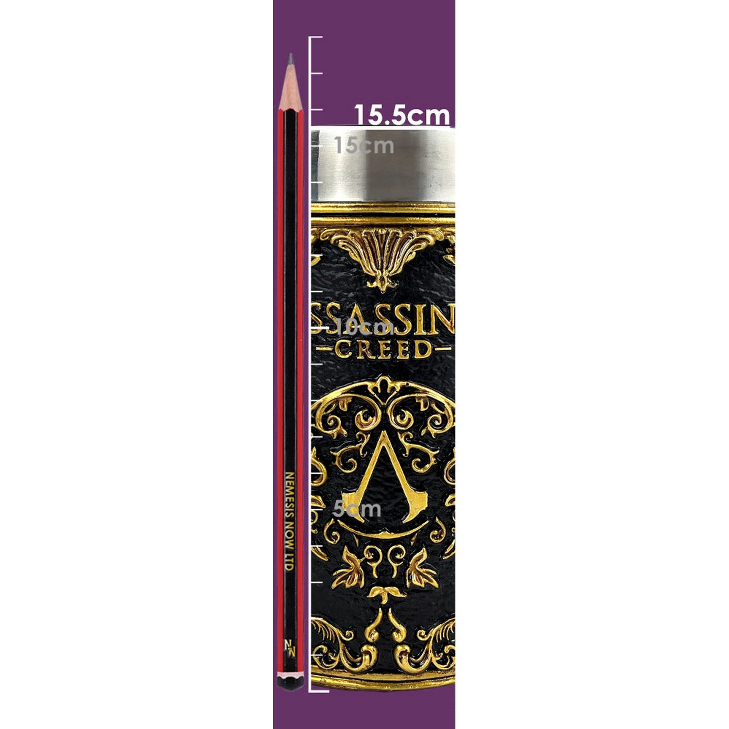 Assassin's Creed Through the Ages Black and Gold Tankard B6643B24