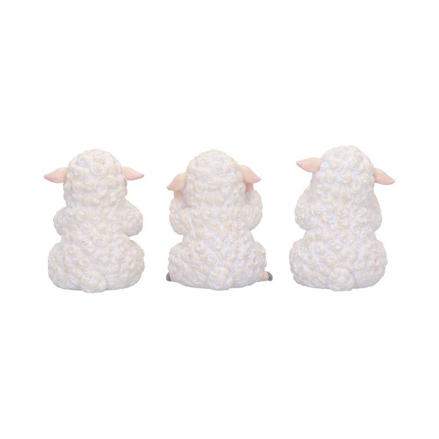 Three Wise Sheep Figurines by Nemesis Now B7027M25
