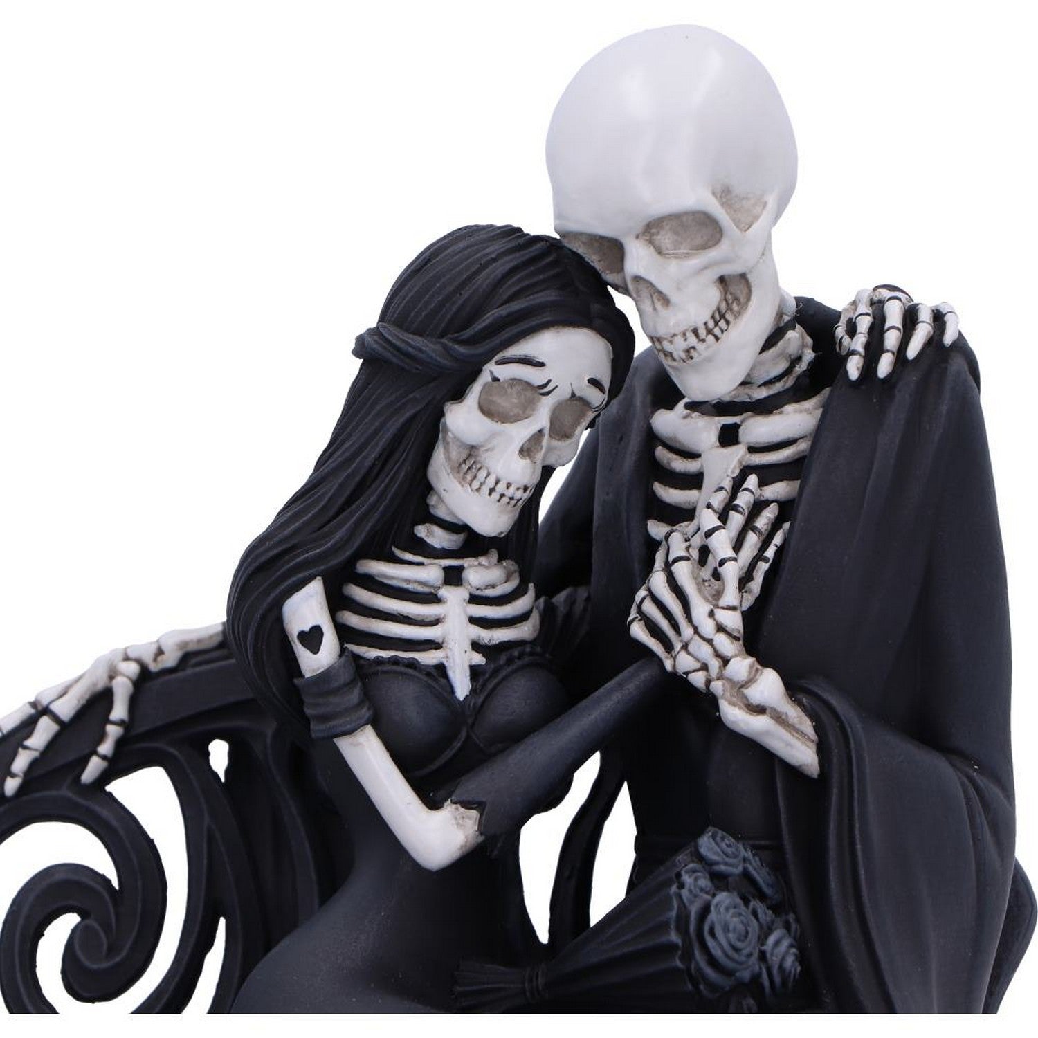 Eternal Bond Skeleton Figurine 19cm B7196C25