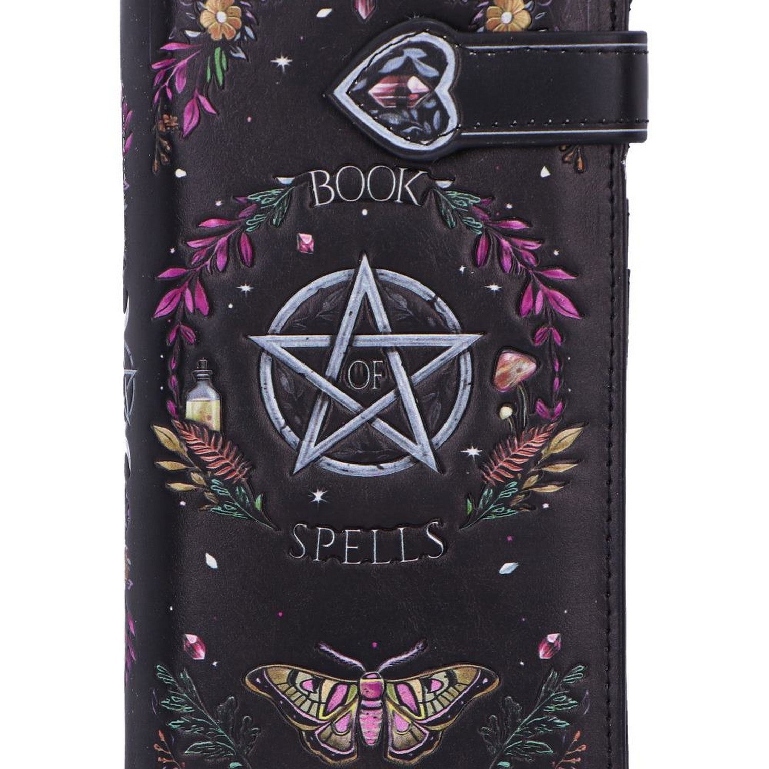 Book of Shadows Embossed Purse 18.5cm B7261C25