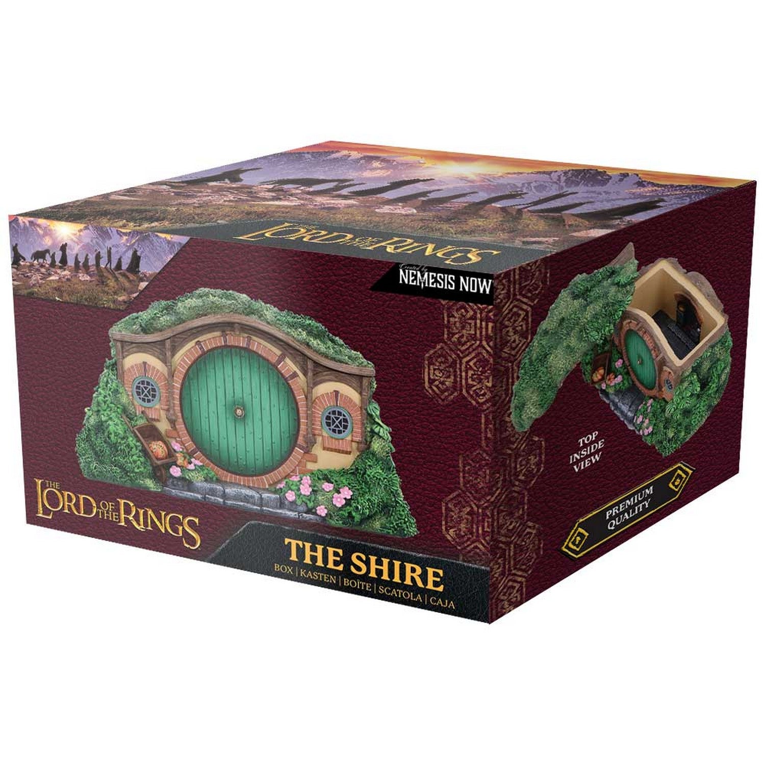 The Lord of the Rings The Shire Trinket Box B7362A26