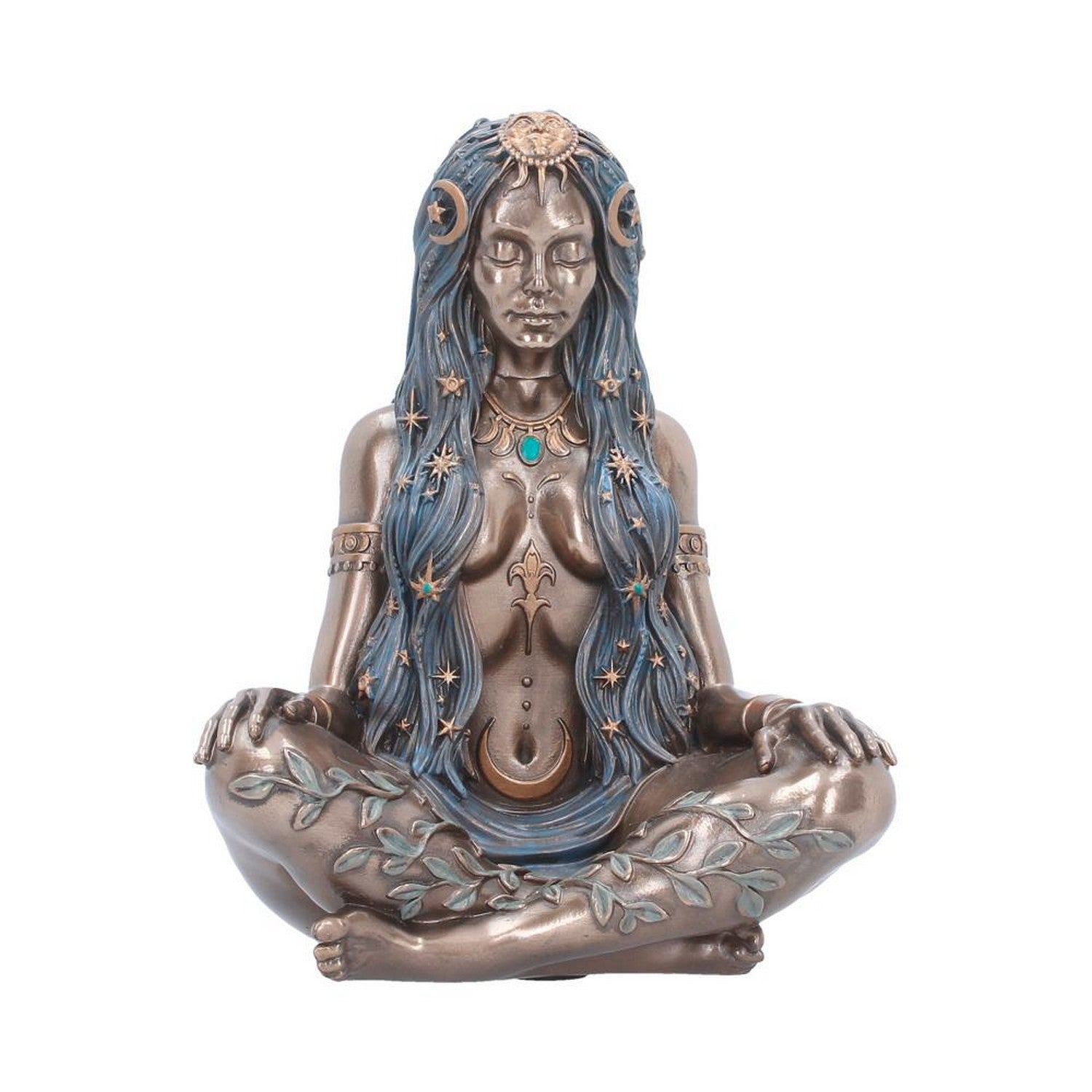 Celestial Goddess Art Bronze Figurine 17cm B7522B26
