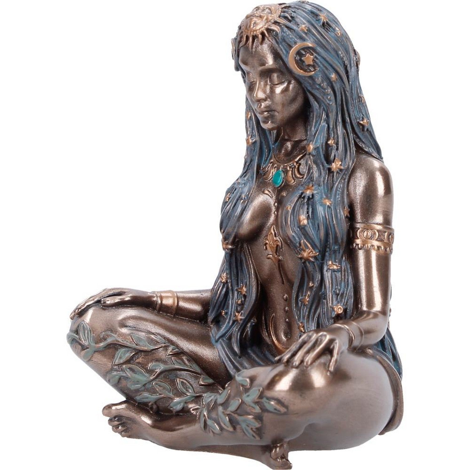 Celestial Goddess Mini Bronze Figurine 8.3cm B7523B26